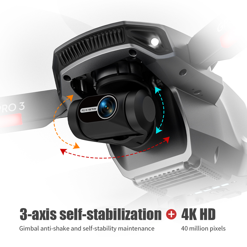 L106 Pro 3 Drohne 5G WIFI FPV  – Drone Gimbal 2 Axis Bewertung und Preis